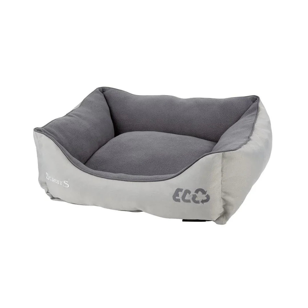 Eco Box Dog Bed (in Grey) by Scruffs